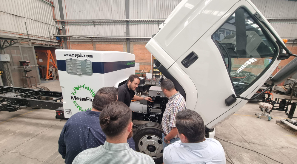 Adaptación de camiones para flotas de vehículos eléctricos